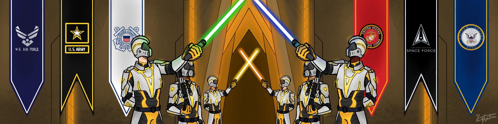 Armed Forces Day 2021 (Crimson Dawn Lightsabers)